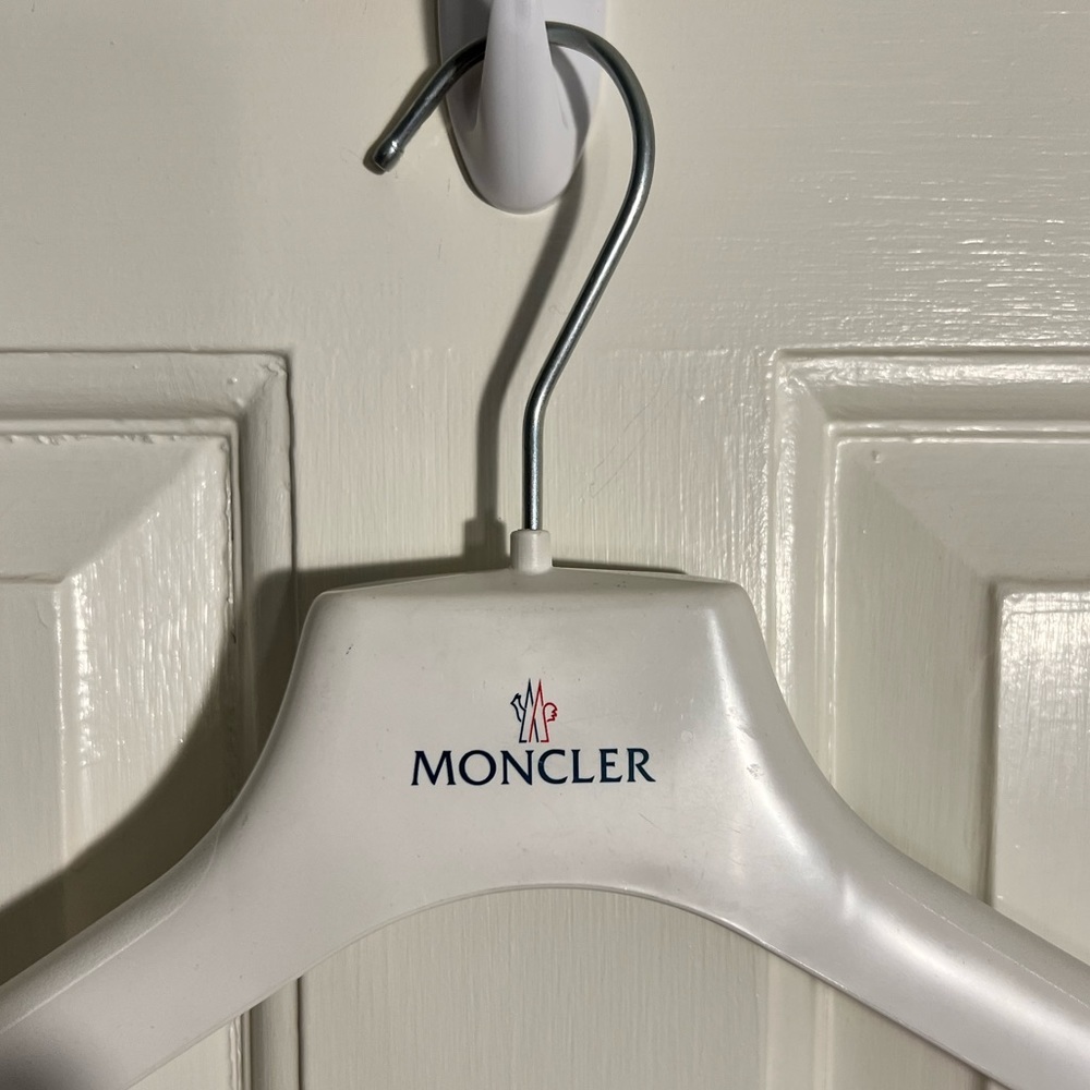 Authentic MONCLER plastic garment hanger